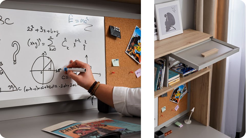 Evon Çalışma Masası Üst Modül