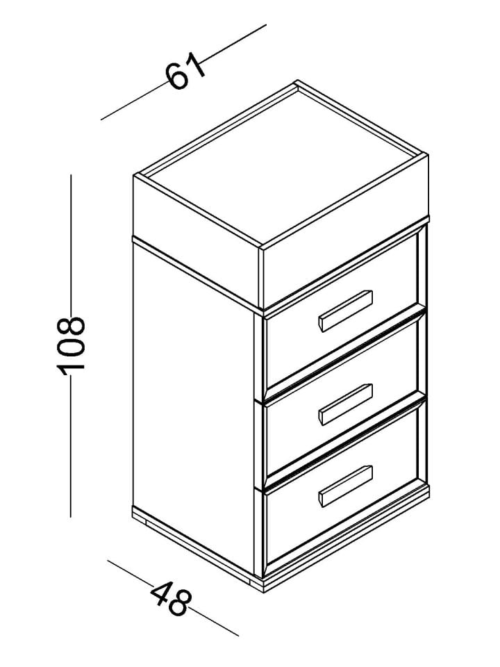 Evon Yüksek Şifonyer