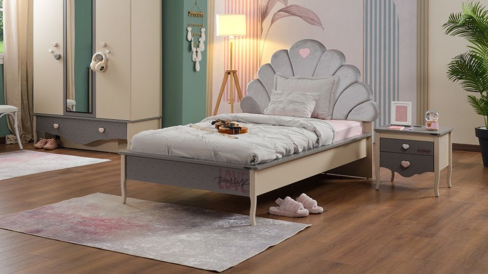 Juliet Karyola 100X200  Gri (Yeni)