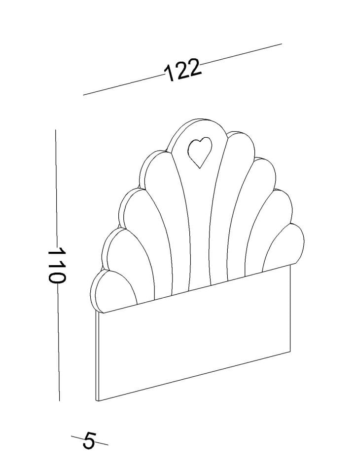Juliet Baza Başlığı 100'Lük Gri (Yeni)