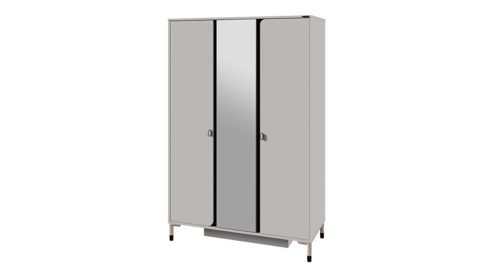 Lion 3 Kapaklı Dolap