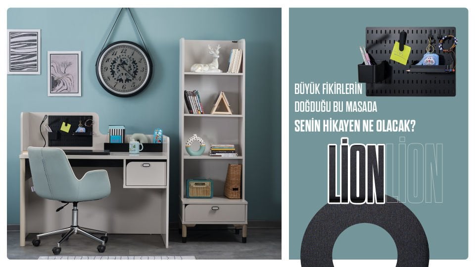 Lion Çalışma Masası