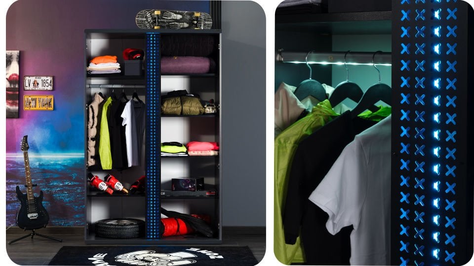 Arcade 2 Kapaklı Dolap