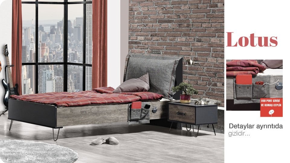 Lotus Karyola 100X200