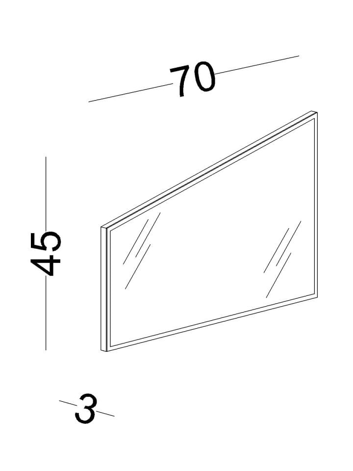 Skate Şifonyer Aynası