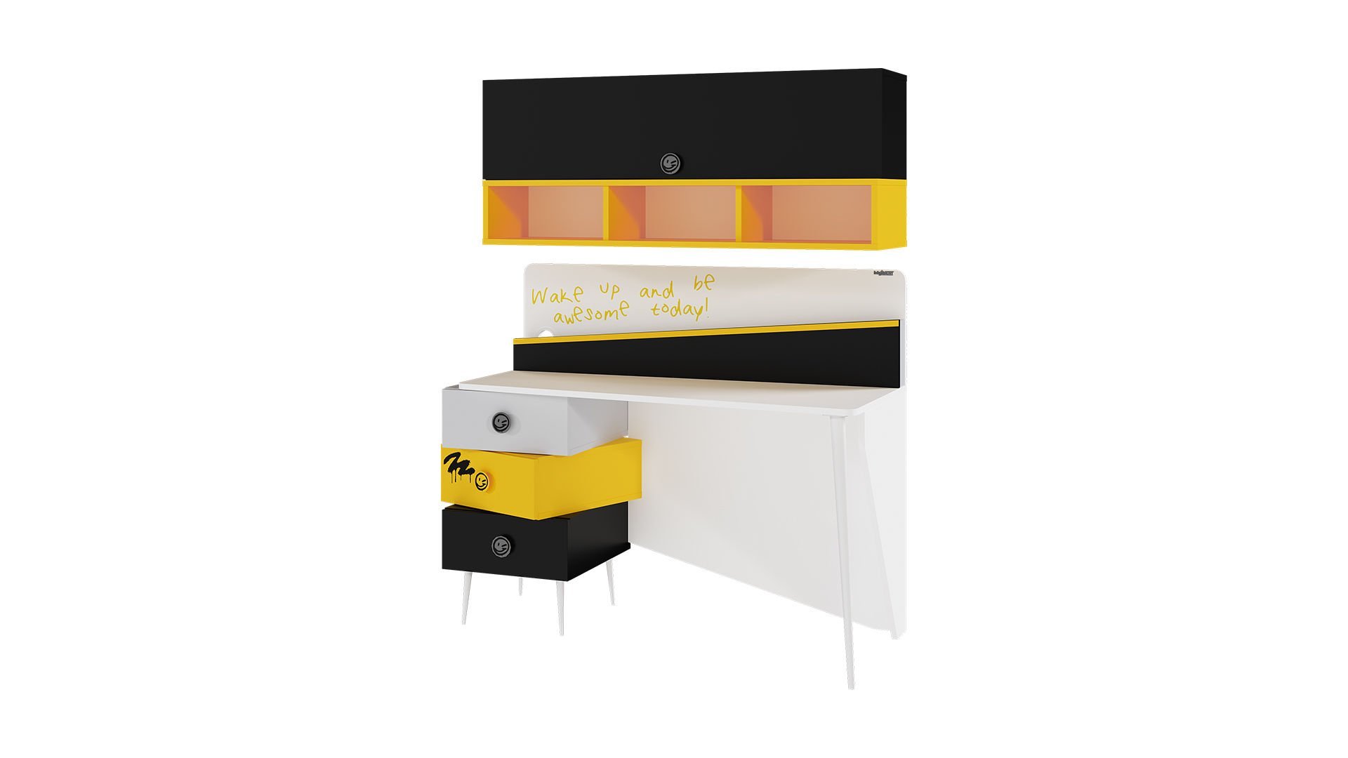 Skate Çalışma Masası + Üst Modül