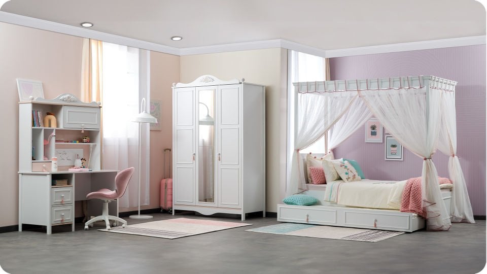 Alya Cibinlikli Karyola 120*200