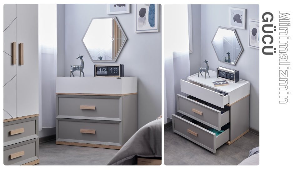 Evon Şifonyer Ve Aynası