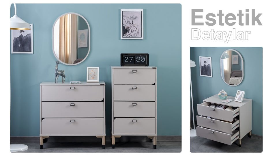 Lion Şifonyer Ve Aynası