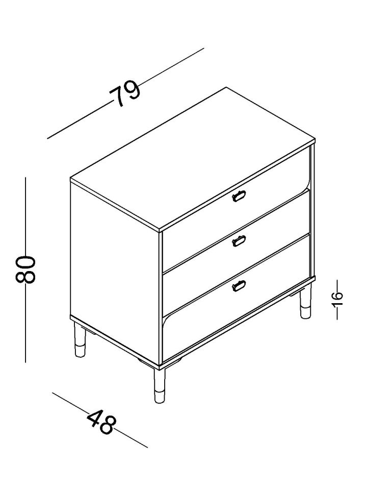 Lion Şifonyer Ve Aynası