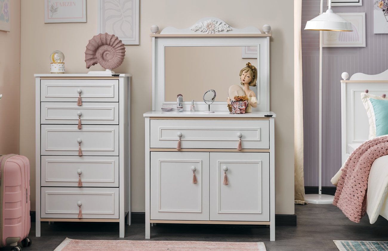 Alya Genç Odası yatak detayı