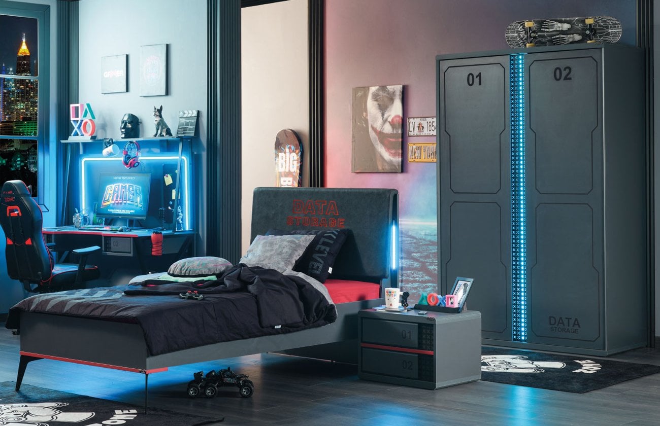 Arcade Şifonyer Ve Aynası dolap