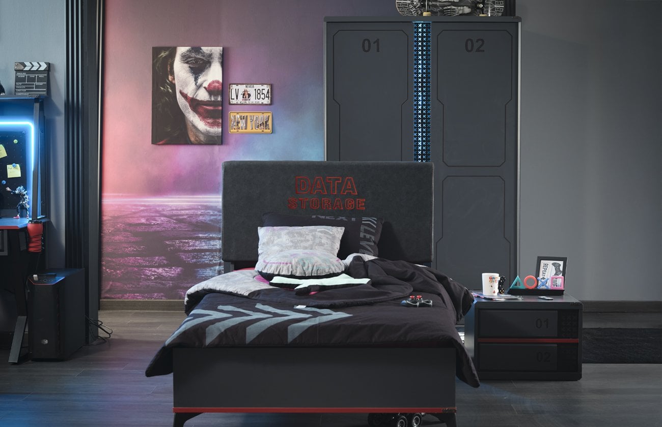 Arcade Genç Odası yatak detayı