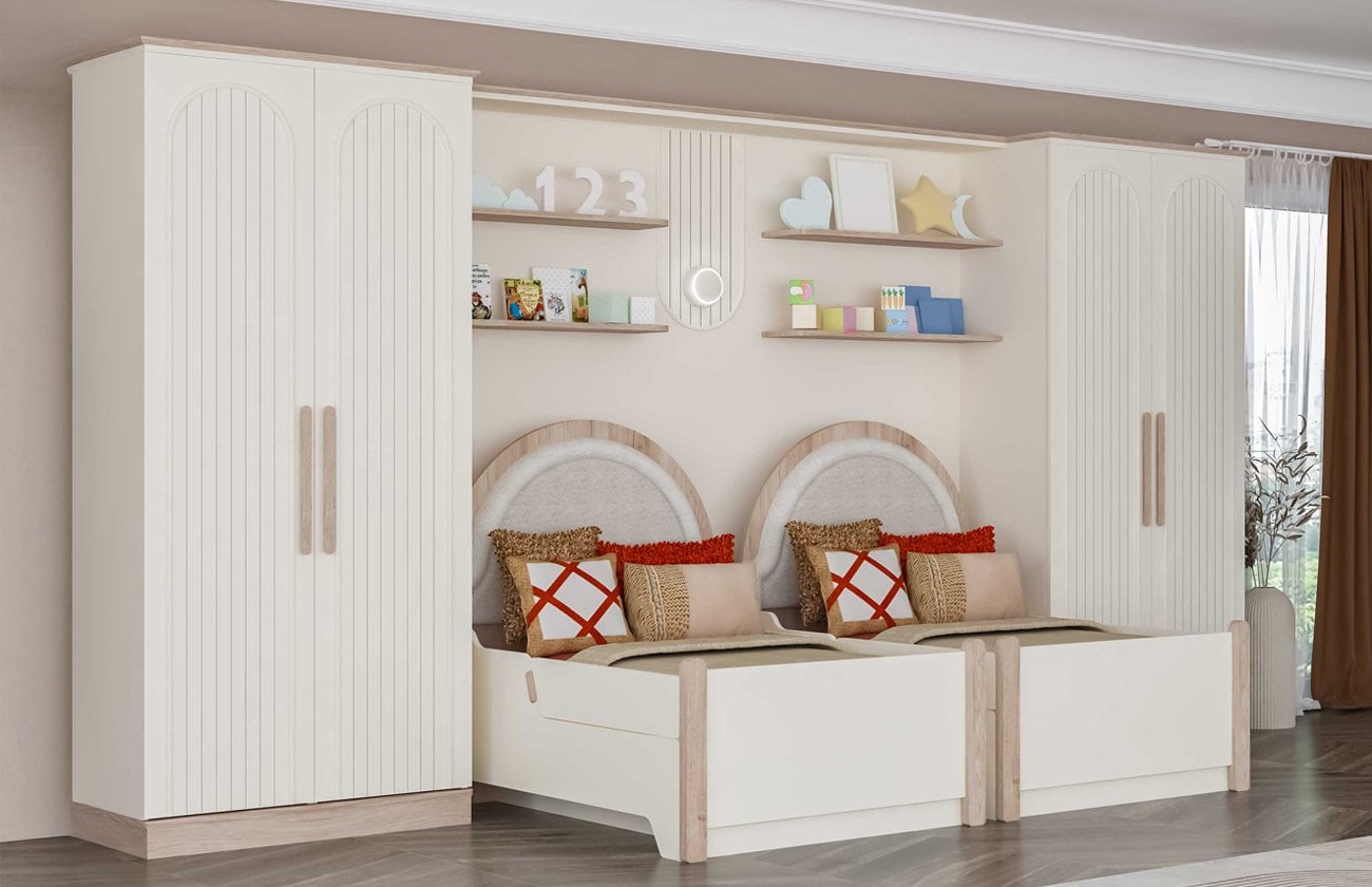 Bohemsoft Yaşam Ünitesi Uzayabilen Karyola yatak detayı