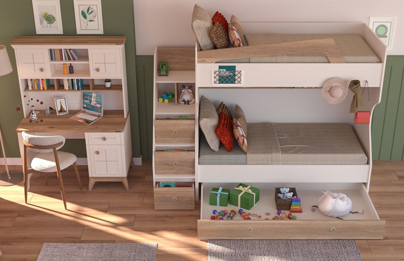 Ferro Ranza Çocuk Odası Krem