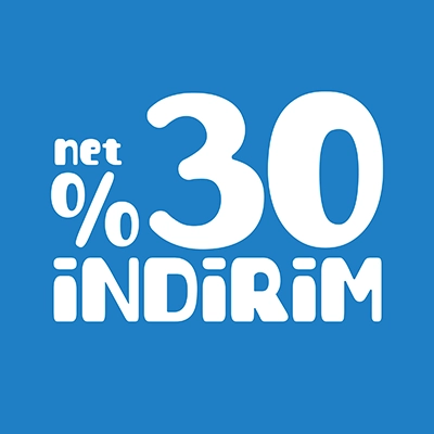 Tüm Ürünlerde %30 İndirim