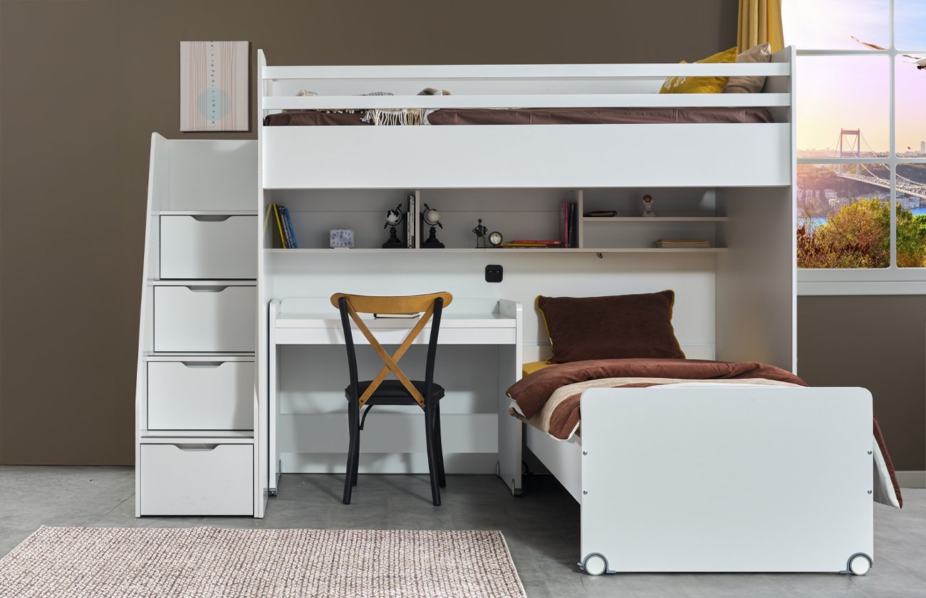 Joker Çocuk Odası Beyaz