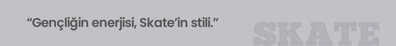 Skate genç odası banner