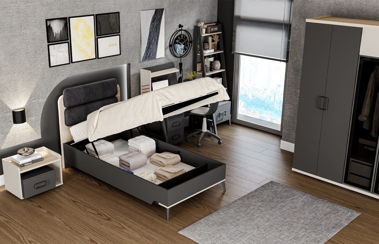 Tesla Genç Odası dolap