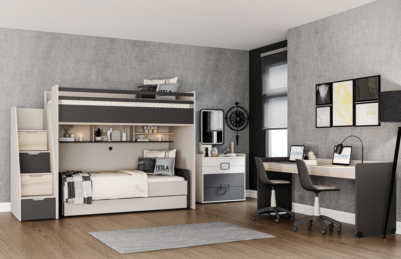 Tesla Ranza Çocuk Odası dolap